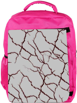 

Snoogg Eco Friendly Canvas Red Crack Designer Backpack Rucksack School Travel Unisex Casual Canvas Bag Bookbag Satchel 5 L Backpack(Pink)