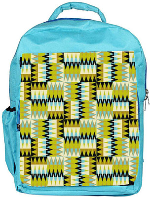 

Snoogg Eco Friendly Canvas Wave Centric 2443 Backpack Rucksack School Travel Unisex Casual Canvas Bag Bookbag Satchel 5 L Backpack(Blue)