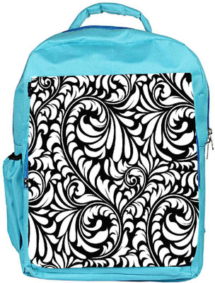 

Snoogg Eco Friendly Canvas Colorful Leaves Petals Designer Backpack Rucksack School Travel Unisex Casual Canvas Bag Bookbag Satchel 5 L Backpack(Blue)