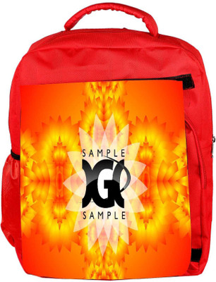 

Snoogg Eco Friendly Canvas Sample Designer Backpack Rucksack School Travel Unisex Casual Canvas Bag Bookbag Satchel 5 L Backpack(Red)