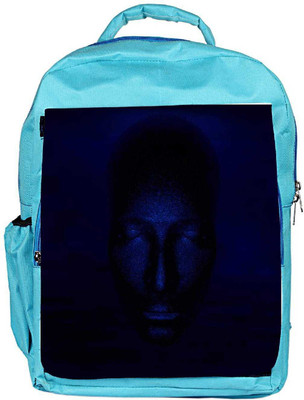 

Snoogg Eco Friendly Canvas Face 2628 Backpack Rucksack School Travel Unisex Casual Canvas Bag Bookbag Satchel 5 L Backpack(Blue)