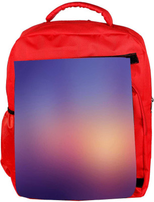 

Snoogg Eco Friendly Canvas Evening Sunset Designer Backpack Rucksack School Travel Unisex Casual Canvas Bag Bookbag Satchel 5 L Backpack(Red)