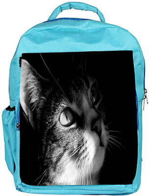 

Snoogg Eco Friendly Canvas Newest Animals Black White Designer Backpack Rucksack School Travel Unisex Casual Canvas Bag Bookbag Satchel 5 L Backpack(Blue)