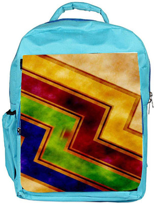 

Snoogg Eco Friendly Canvas Storm Wave 2389 Backpack Rucksack School Travel Unisex Casual Canvas Bag Bookbag Satchel 5 L Backpack(Blue)