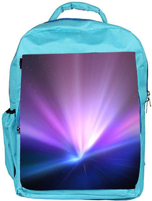 

Snoogg Eco Friendly Canvas Light Colour Abstract Designer Backpack Rucksack School Travel Unisex Casual Canvas Bag Bookbag Satchel 5 L Backpack(Blue)