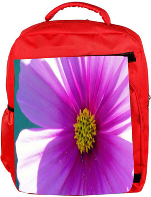 

Snoogg Eco Friendly Canvas Simple Flower Designer Backpack Rucksack School Travel Unisex Casual Canvas Bag Bookbag Satchel 5 L Backpack(Red)