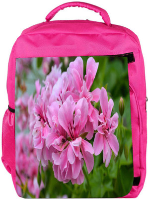 

Snoogg Eco Friendly Canvas Pink Flower Designer Backpack Rucksack School Travel Unisex Casual Canvas Bag Bookbag Satchel 5 L Backpack(Pink)