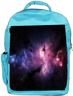 

Snoogg Eco Friendly Canvas Inner Space Designer Backpack Rucksack School Travel Unisex Casual Canvas Bag Bookbag Satchel 5 L Backpack(Blue)