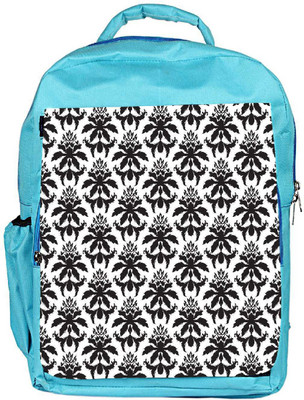 

Snoogg Eco Friendly Canvas Dark Black Pattern Designer Backpack Rucksack School Travel Unisex Casual Canvas Bag Bookbag Satchel 5 L Backpack(Blue)