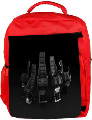 

Snoogg Eco Friendly Canvas Desktop Background Range Designer Backpack Rucksack School Travel Unisex Casual Canvas Bag Bookbag Satchel 5 L Backpack(Red)