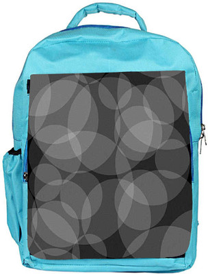 

Snoogg Eco Friendly Canvas Grey Circles Abstract Pattern Designer Backpack Rucksack School Travel Unisex Casual Canvas Bag Bookbag Satchel 5 L Backpack(Blue)