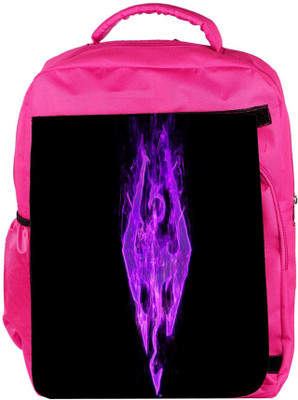 

Snoogg Eco Friendly Canvas Skyrim Designer Backpack Rucksack School Travel Unisex Casual Canvas Bag Bookbag Satchel 5 L Backpack(Pink)