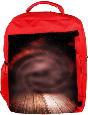 

Snoogg Eco Friendly Canvas Abstract Studio Backdrop Backpack Rucksack School Travel Unisex Casual Canvas Bag Bookbag Satchel 5 L Backpack(Red)