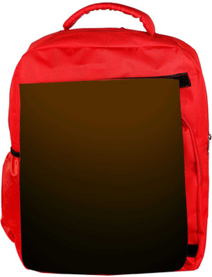

Snoogg Eco Friendly Canvas Brown Designer Backpack Rucksack School Travel Unisex Casual Canvas Bag Bookbag Satchel 5 L Backpack(Red)
