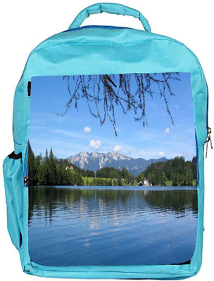 

Snoogg Eco Friendly Canvas House In The Tomb Designer Backpack Rucksack School Travel Unisex Casual Canvas Bag Bookbag Satchel 5 L Backpack(Blue)
