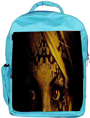 

Snoogg Eco Friendly Canvas Woman With Cracked Skin 2733 Backpack Rucksack School Travel Unisex Casual Canvas Bag Bookbag Satchel 5 L Backpack(Blue)