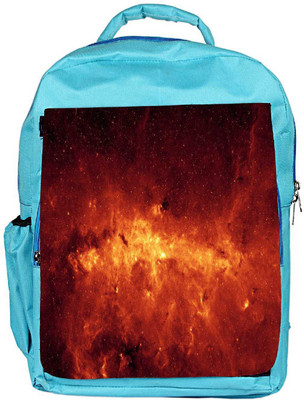 

Snoogg Eco Friendly Canvas Milky Way And Galaxy Designer Backpack Rucksack School Travel Unisex Casual Canvas Bag Bookbag Satchel 5 L Backpack(Blue)