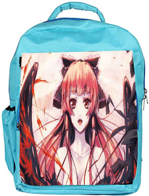

Snoogg Eco Friendly Canvas Over The Magic Designer Backpack Rucksack School Travel Unisex Casual Canvas Bag Bookbag Satchel 5 L Backpack(Blue)