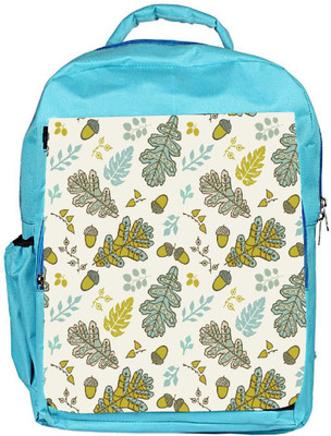 

Snoogg Eco Friendly Canvas Colorful Nuts Designer Backpack Rucksack School Travel Unisex Casual Canvas Bag Bookbag Satchel 5 L Backpack(Blue)