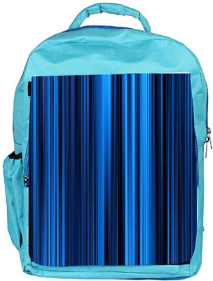 

Snoogg Eco Friendly Canvas Blue Rays Designer Backpack Rucksack School Travel Unisex Casual Canvas Bag Bookbag Satchel 5 L Backpack(Blue)