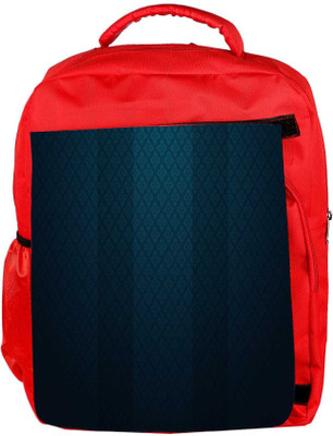 

Snoogg Eco Friendly Canvas Light And Dark Wall Pattern Design Designer Backpack Rucksack School Travel Unisex Casual Canvas Bag Bookbag Satchel 5 L Backpack(Red)