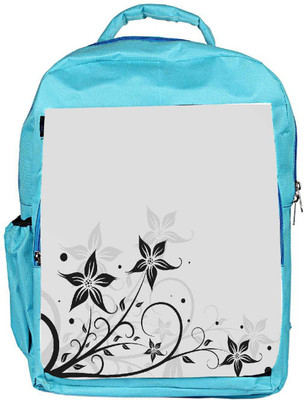 

Snoogg Eco Friendly Canvas Seamless Floral Pattern Abstract Background Backpack Rucksack School Travel Unisex Casual Canvas Bag Bookbag Satchel 5 L Backpack(Blue)