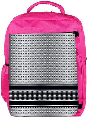 

Snoogg Eco Friendly Canvas Zippo Case Designer Backpack Rucksack School Travel Unisex Casual Canvas Bag Bookbag Satchel 5 L Backpack(Pink)