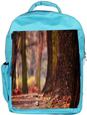 

Snoogg Eco Friendly Canvas Abstract Huge Tree Designer Backpack Rucksack School Travel Unisex Casual Canvas Bag Bookbag Satchel 5 L Backpack(Blue)