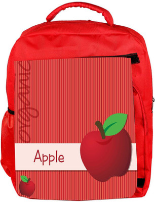 

Snoogg Eco Friendly Canvas Bright Organic Red Apple Card In Vector Format Backpack Rucksack School Travel Unisex Casual Canvas Bag Bookbag Satchel 5 L Backpack(Red)