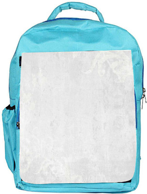 

Snoogg Eco Friendly Canvas White Plain Designer Backpack Rucksack School Travel Unisex Casual Canvas Bag Bookbag Satchel 5 L Backpack(Blue)