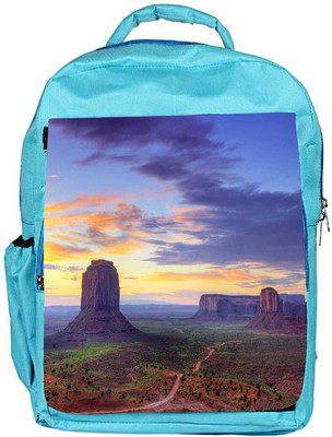 

Snoogg Eco Friendly Canvas Mountains At Evening Designer Backpack Rucksack School Travel Unisex Casual Canvas Bag Bookbag Satchel 5 L Backpack(Blue)