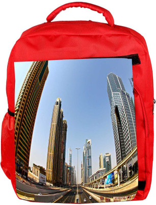 

Snoogg Eco Friendly Canvas Eclipse Designer Backpack Rucksack School Travel Unisex Casual Canvas Bag Bookbag Satchel 5 L Backpack(Red)