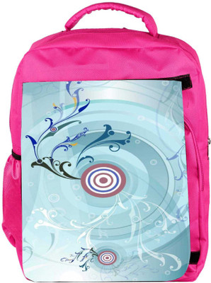 

Snoogg Eco Friendly Canvas Music Pull 2459 Backpack Rucksack School Travel Unisex Casual Canvas Bag Bookbag Satchel 5 L Backpack(Pink)