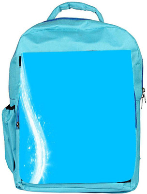 

Snoogg Eco Friendly Canvas Sprakling Strip From The Side Designer Backpack Rucksack School Travel Unisex Casual Canvas Bag Bookbag Satchel 5 L Backpack(Blue)