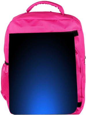 

Snoogg Eco Friendly Canvas Glowing Blue Design Designer Backpack Rucksack School Travel Unisex Casual Canvas Bag Bookbag Satchel 5 L Backpack(Pink)
