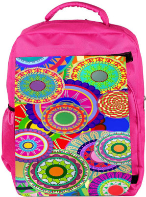 

Snoogg Eco Friendly Canvas Creative Fruit 2424 Backpack Rucksack School Travel Unisex Casual Canvas Bag Bookbag Satchel 5 L Backpack(Pink)