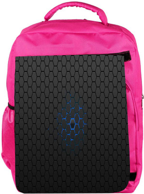 

Snoogg Eco Friendly Canvas Minimalistic Pattern Designer Backpack Rucksack School Travel Unisex Casual Canvas Bag Bookbag Satchel 5 L Backpack(Pink)