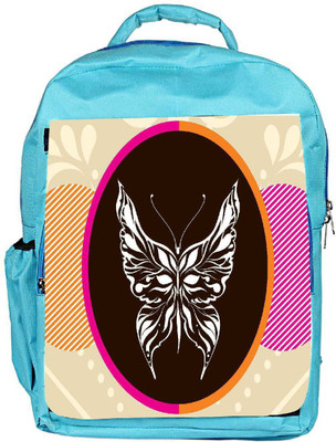 

Snoogg Eco Friendly Canvas Abstract Art001 Backpack Rucksack School Travel Unisex Casual Canvas Bag Bookbag Satchel 5 L Backpack(Blue)