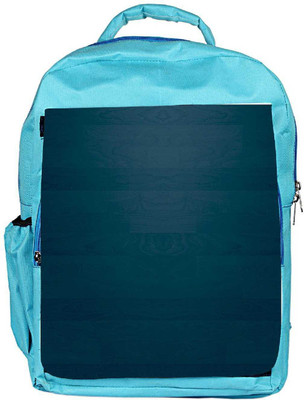 

Snoogg Eco Friendly Canvas Blue Wood Pattern Designer Backpack Rucksack School Travel Unisex Casual Canvas Bag Bookbag Satchel 5 L Backpack(Blue)