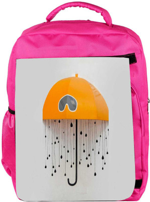 

Snoogg Eco Friendly Canvas Battery Animated Backpack Rucksack School Travel Unisex Casual Canvas Bag Bookbag Satchel 5 L Backpack(Pink)