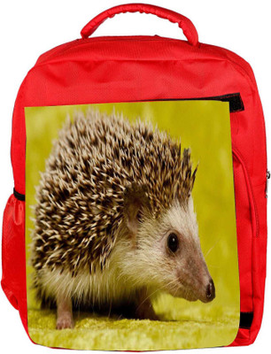 

Snoogg Eco Friendly Canvas Baby Animal Designer Backpack Rucksack School Travel Unisex Casual Canvas Bag Bookbag Satchel 5 L Backpack(Red)