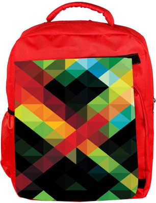 

Snoogg Eco Friendly Canvas Digital Aztec Revolution Backpack Rucksack School Travel Unisex Casual Canvas Bag Bookbag Satchel 5 L Backpack(Red)