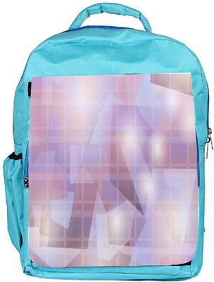 

Snoogg Eco Friendly Canvas Abstract Pattern Design Designer Backpack Rucksack School Travel Unisex Casual Canvas Bag Bookbag Satchel 5 L Backpack(Blue)