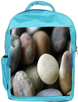 

Snoogg Eco Friendly Canvas Pebble Stone Designer Backpack Rucksack School Travel Unisex Casual Canvas Bag Bookbag Satchel 5 L Backpack(Blue)