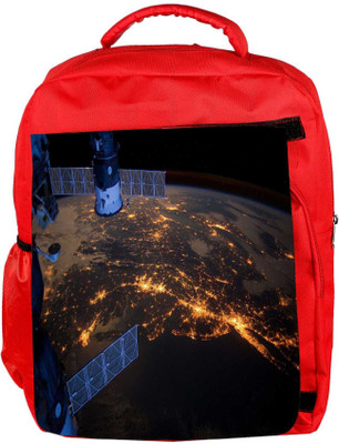 

Snoogg Eco Friendly Canvas Day And Night Designer Backpack Rucksack School Travel Unisex Casual Canvas Bag Bookbag Satchel 5 L Backpack(Red)