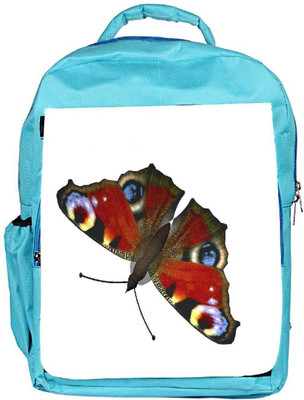 

Snoogg Eco Friendly Canvas Butterfly Backpack Rucksack School Travel Unisex Casual Canvas Bag Bookbag Satchel 5 L Backpack(Blue)