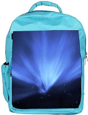 

Snoogg Eco Friendly Canvas Blue Stars Designer Backpack Rucksack School Travel Unisex Casual Canvas Bag Bookbag Satchel 5 L Backpack(Blue)