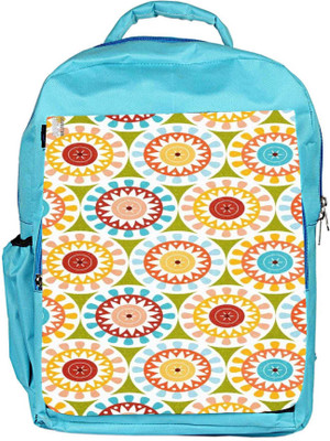 

Snoogg Eco Friendly Canvas Motif Design Green Backpack Rucksack School Travel Unisex Casual Canvas Bag Bookbag Satchel 5 L Backpack(Blue)