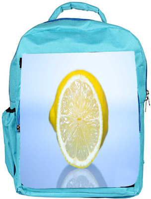 

Snoogg Eco Friendly Canvas Lemon Designer Backpack Rucksack School Travel Unisex Casual Canvas Bag Bookbag Satchel 5 L Backpack(Blue)