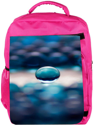 

Snoogg Eco Friendly Canvas Ball Marbel Dark Ultra Designer Backpack Rucksack School Travel Unisex Casual Canvas Bag Bookbag Satchel 5 L Backpack(Pink)
